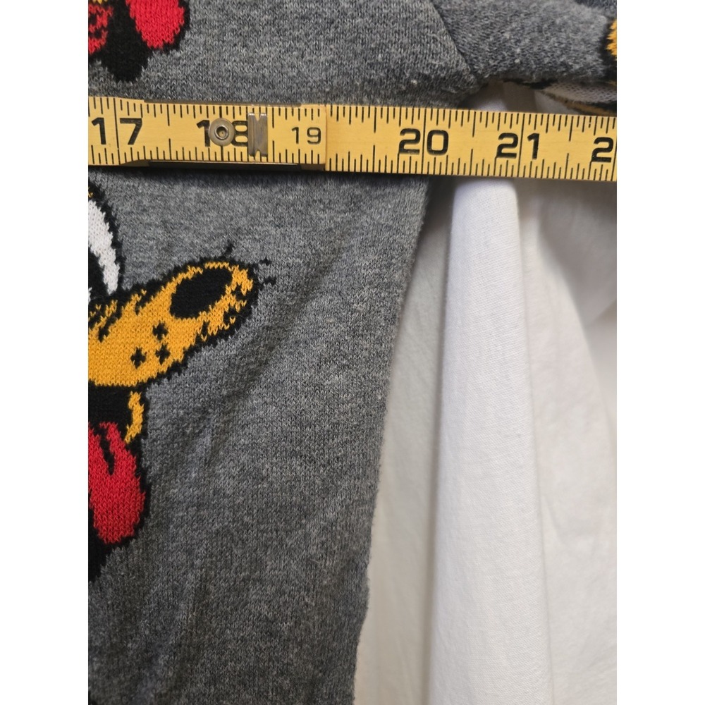 Disney Store Pluto Dog 90th Anniversary Varsity Grey Cardigan Adult - Picture 4 of 7